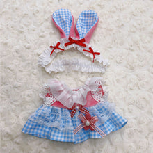Load image into Gallery viewer, 20CM Cotton Doll Rompers Cartoon Plush Doll Replacement Outfit Playing House Accessories Mini Clothes
