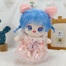 Load image into Gallery viewer, 20CM Cotton Doll Rompers Cartoon Plush Doll Replacement Outfit Playing House Accessories Mini Clothes
