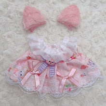Load image into Gallery viewer, 20CM Cotton Doll Rompers Cartoon Plush Doll Replacement Outfit Playing House Accessories Mini Clothes
