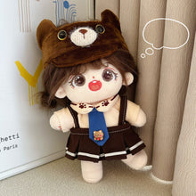 Load image into Gallery viewer, 20CM Cotton Doll Rompers Cartoon Plush Doll Replacement Outfit Playing House Accessories Mini Clothes
