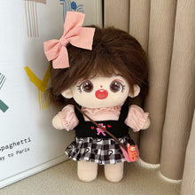 Load image into Gallery viewer, 20CM Cotton Doll Rompers Cartoon Plush Doll Replacement Outfit Playing House Accessories Mini Clothes
