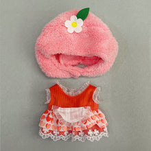 Load image into Gallery viewer, 20CM Cotton Doll Rompers Cartoon Plush Doll Replacement Outfit Playing House Accessories Mini Clothes
