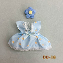 Load image into Gallery viewer, 20CM Cotton Doll Rompers Cartoon Plush Doll Replacement Outfit Dress Playing House Accessories Mini Clothes
