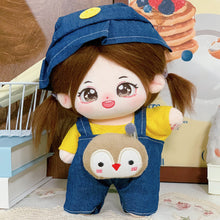 Load image into Gallery viewer, 20CM Cotton Doll Rompers Cartoon Plush Doll Replacement Outfit Dress Playing House Accessories Mini Clothes
