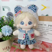 Load image into Gallery viewer, 20CM Cotton Doll Rompers Cartoon Plush Doll Replacement Outfit Playing House Accessories Mini Clothes
