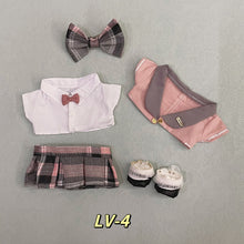 Load image into Gallery viewer, 20CM Cotton Doll Rompers Cartoon Plush Doll Replacement Outfit Playing House Accessories Mini Clothes
