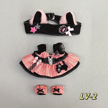 Load image into Gallery viewer, 20CM Cotton Doll Rompers Cartoon Plush Doll Replacement Outfit Playing House Accessories Mini Clothes
