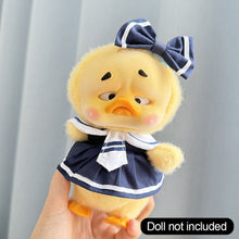 Load image into Gallery viewer, Clothes only for Annoying Duck for Upset Duck Plush Series Baby Clothes Accessories Small Yellow Duck Doll Clothes
