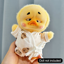Load image into Gallery viewer, Clothes only for Annoying Duck for Upset Duck Plush Series Baby Clothes Accessories Small Yellow Duck Doll Clothes
