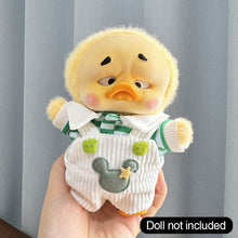 Load image into Gallery viewer, Clothes only for Annoying Duck for Upset Duck Plush Series Baby Clothes Accessories Small Yellow Duck Doll Clothes

