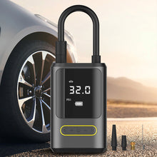 Load image into Gallery viewer, 150PSI Car Inflator Air Pump Portable Self Propelled Electric Air Compressor Pump Tire Handheld Wireless Digital Display Pump and Charger for Phone
