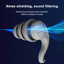 Load image into Gallery viewer, Silicone Soft Soundproof Ear Plugs Sleep Noise Reduction Filter for Ears Earplug Professional Anti-Noise Sleeping Earplugs
