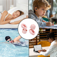 Load image into Gallery viewer, Soft Silicone Soundproof Sleep Ear Plugs Noise Reduction Filter for Ears Earplug Professional Anti-Noise Sponge Sleeping Earplugs
