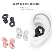 Load image into Gallery viewer, Soft Silicone Soundproof Sleep Ear Plugs Noise Reduction Filter for Ears Earplug Professional Anti-Noise Sponge Sleeping Earplugs
