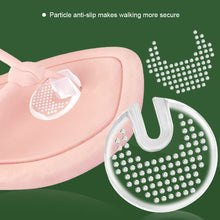Load image into Gallery viewer, Small Round Dot Anti Slip Clip Foot Flip Flop GEL Transparent Anti Wear Front Half Cushion Clip Foot High Heels Herringbone Style Foot Pad
