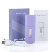 Load image into Gallery viewer, Electric Portable Smiling Shark Eyelashes Curls Small Heated Eyelash Curler Long Lasting Electric Heated Comb Makeup Tool
