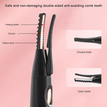 Load image into Gallery viewer, Electric Eyelash Curler for Long-lasting Shaping, Portable Charging Heating Eyelash Curler Electric Eyelashes Curling Tool

