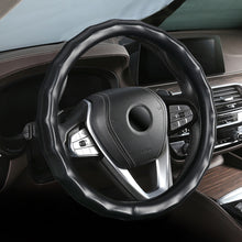 Load image into Gallery viewer, Car Steering Wheel Covers 38cm Breathability Skidproof Imitation Sheepskin Leather Steering Wheel Covers Accessories
