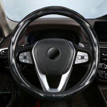 Load image into Gallery viewer, Car Steering Wheel Covers 38cm Breathability Skidproof Imitation Sheepskin Steering Wheel Covers Accessories
