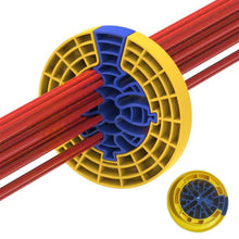 Load image into Gallery viewer, Network Carding Device Cable Comb Fireproof ABS Plastic Generic Cabling Category 5 And 6 Network Cables Laying And Carding Tools
