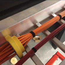 Load image into Gallery viewer, Network Carding Device Cable Comb Fireproof ABS Plastic Generic Cabling Category 5 And 6 Network Cables Laying And Carding Tools
