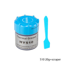 Load image into Gallery viewer, HY510 10/20g Grey Silicone Compound Thermal Paste Conductive Grease Heatsink For CPU GPU Chipset Notebook Cooling with Scraper
