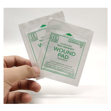 Load image into Gallery viewer, 50/100pcs Sterile Non-woven Gauze Pad Wound Care Supplies Gauze Pad Cotton First Aid Waterproof Wound Dressing
