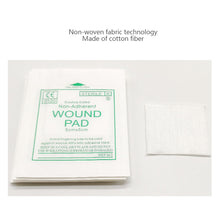 Load image into Gallery viewer, 50/100pcs Sterile Non-woven Gauze Pad Wound Care Supplies Gauze Pad Cotton First Aid Waterproof Wound Dressing
