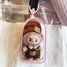 Load image into Gallery viewer, 1Pc Mystery Box Storage Case Anime Ornaments Mystery Box Organizer Box Square Plush Dolls Display Bag With Keychain
