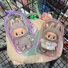 Load image into Gallery viewer, 1Pc Mystery Box Storage Case Anime Ornaments Mystery Box Organizer Box Square Plush Dolls Display Bag With Keychain
