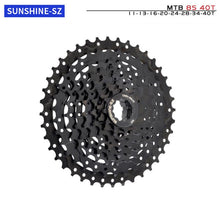Load image into Gallery viewer, MTB Bike Road Bicycle Freewheel 11V 12V 42/46/50T 52T for M5100 M6100 M7100 HG Hub SUNSHINE Black Cassette 8S 9S 10S 11S 12S
