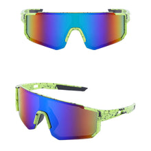 Load image into Gallery viewer, Dazzling Outdoor Sports Riding Glasses UV Protection HD Sunglasses Windproof Dust Protection Large Frame Goggles
