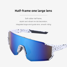 Load image into Gallery viewer, Dazzling Outdoor Sports Riding Glasses UV Protection HD Sunglasses Windproof Dust Protection Large Frame Goggles
