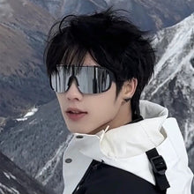 Load image into Gallery viewer, UV400 Large Frame Sunshade Sunglasses Outdoor Cycling Skiing Windproof Dust-Proof Sports Goggles

