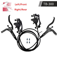 Load image into Gallery viewer, MTB Bike Hydraulic Disc Brake Set Rotors Oil Calliper Plate Front Rear Mountain Bicycle Clamp 22.2mm Handle A Pillar For TANKE TB300
