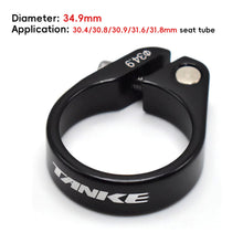 Load image into Gallery viewer, Ultralight Aluminum Alloy MTB Road Bike Quick Release Bicycle Seat Post Clamp Mountain Bicycle Seatpost Cycling Parts 28.6 31.8 34.9mm
