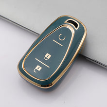 Load image into Gallery viewer, TPU Car Key Case Cover Shell For Chevrolet Malibu Blazer Traverse Seeker Onix Equino Volt Bolt Trax Orlando Cruze Spark Sonic Camaro
