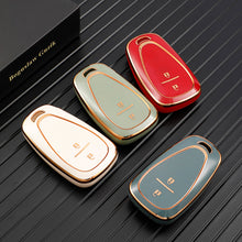 Load image into Gallery viewer, TPU Car Key Case Cover Shell For Chevrolet Malibu Blazer Traverse Seeker Onix Equino Volt Bolt Trax Orlando Cruze Spark Sonic Camaro
