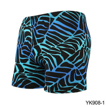 Load image into Gallery viewer, Men's Colorful Print Quick Dry Swimwear Men Trunks Swim Shorts Slim Fit Swimming Trunks for Beach Surf Beachwear
