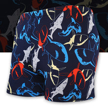 Load image into Gallery viewer, Men's Colorful Print Quick Dry Swimwear Men Trunks Swim Shorts Slim Fit Swimming Trunks for Beach Surf Beachwear
