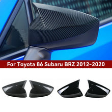Load image into Gallery viewer, 2Pcs Car Door Side Mirror Covers Sides Rearview Cover For Toyota 86/Subaru BRZ 2012-2020 Auto Exterior Accessories
