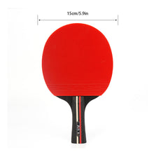 Load image into Gallery viewer, 1Set Table Tennis Racket Set Includes Storage Bag And Balls For Shakehand Grip And Pen-Hold Grip Beginner Competition Training Ping-Pong Supplies
