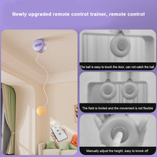 Load image into Gallery viewer, Hanging table tennis trainer remote control for children indoor double automatic rebound training set
