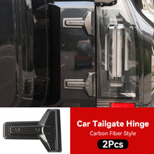Load image into Gallery viewer, 2Pcs/Set Car Tailgate Hinge Carbon Fiber Lines Modification Styling Accessories ABS For cherry Jetour Traveller Jetour T2 2023 2024
