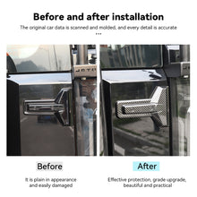 Load image into Gallery viewer, 2Pcs/Set Car Tailgate Hinge Carbon Fiber Lines Modification Styling Accessories ABS For cherry Jetour Traveller Jetour T2 2023 2024
