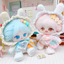 Load image into Gallery viewer, 20CM Cotton Doll Rompers Cartoon Plush Doll Replacement Outfit Dress Playing House Accessories Mini Clothes
