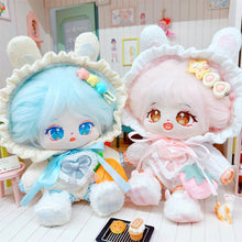 Load image into Gallery viewer, 20CM Cotton Doll Rompers Cartoon Plush Doll Replacement Outfit Dress Playing House Accessories Mini Clothes
