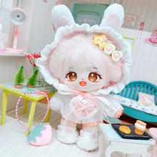 Load image into Gallery viewer, 20CM Cotton Doll Rompers Cartoon Plush Doll Replacement Outfit Dress Playing House Accessories Mini Clothes
