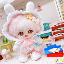 Load image into Gallery viewer, 20CM Cotton Doll Rompers Cartoon Plush Doll Replacement Outfit Dress Playing House Accessories Mini Clothes
