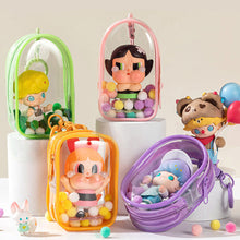 Load image into Gallery viewer, 1Pc Mystery Box Storage Case Anime Ornaments Mystery Box Organizer Box Square Plush Dolls Display Bag With Keychain
